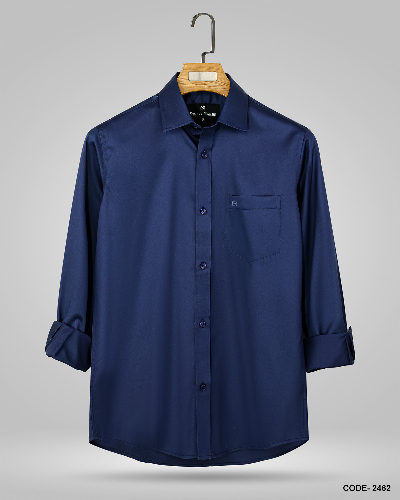 Luxury Shining Fabrics Shirt